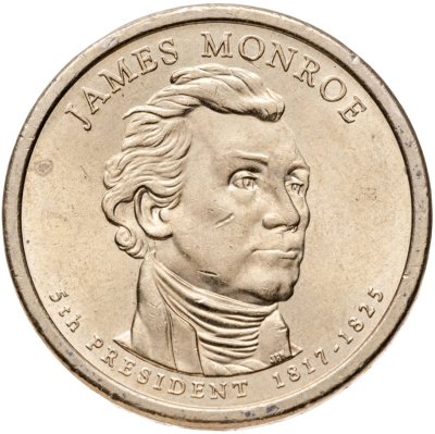купить США 1 доллар 2008 D "5-ый Президент США - Джеймс Монро"