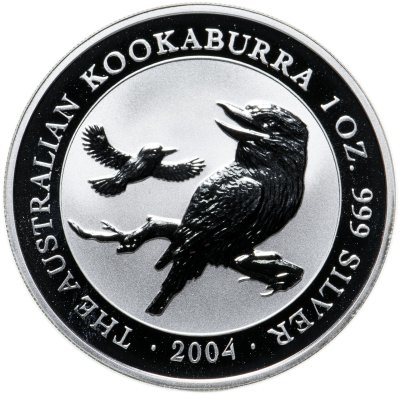 купить Австралия 1 доллар (dollar) 2004 Австралийская Кукабура