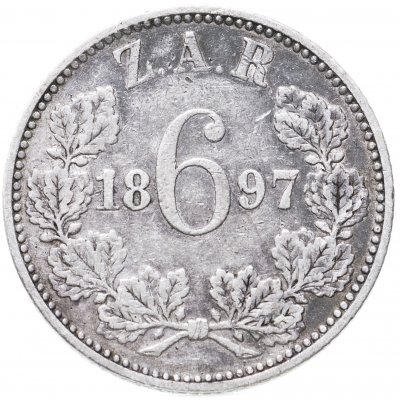 купить ЮАР (Трансвааль) 6 пенсов (pence) 1897