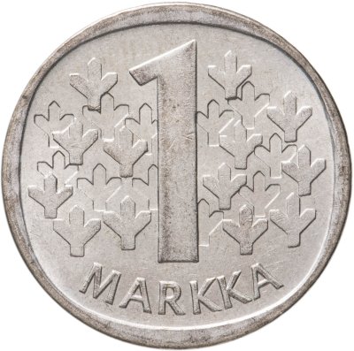купить Финляндия 1 марка (markka) 1965 S