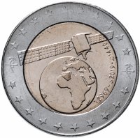 Купить Алжир 100 динаров 2019 "Спутник связи Alcomsat-1"