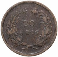 купить Португалия 20 рейс (reis) 1892
