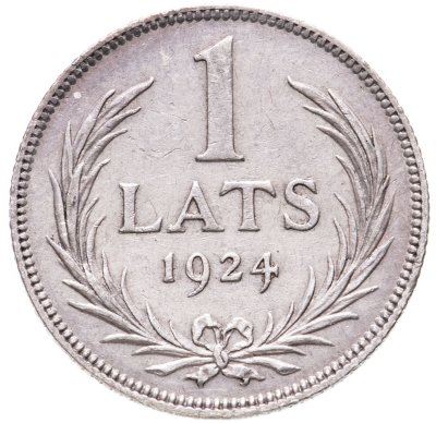 купить Латвия 1 лат (lats) 1924