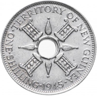купить Новая Гвинея 1 шиллинг 1945