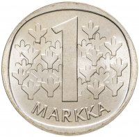 купить Финляндия 1 марка 1968