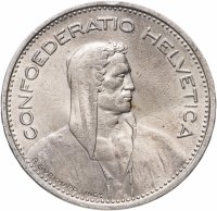 купить Швейцария 5 франков 1931