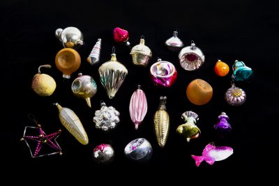 купить Елочная игрушка (1штука), случайный вид, СССР, 1950-1980 гг.