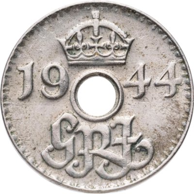 купить Новая Гвинея 3 пенса (pence) 1944