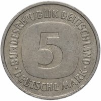 купить Германия 5 марок 1976 G