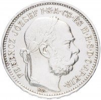 Купить Австро-Венгрия 1 крона 1893 (монета для Венгрии)