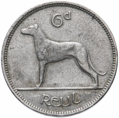купить Ирландия 6 пенсов (pence) 1928-1935, случайная дата