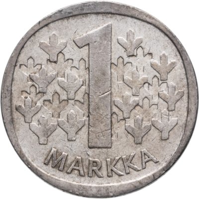 купить Финляндия 1 марка (markka) 1966 S