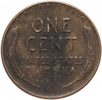 купить США 1 цент 1958 D, отметка монетного двора "D" - Денвер