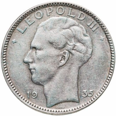 купить Бельгия 20 франков (francs) 1935
