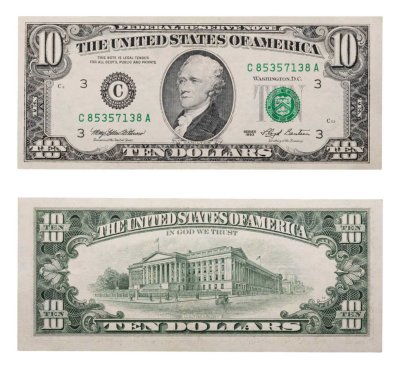 купить США 10 долларов 1993 год (Pick 492) С-Филадельфия