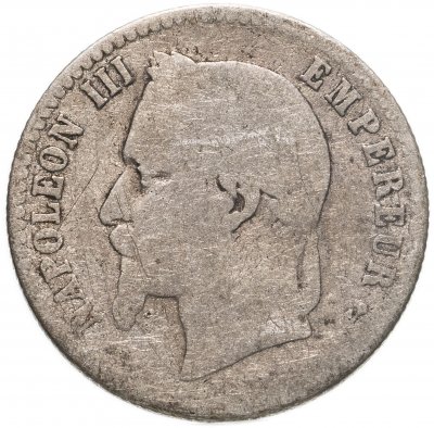 купить Франция 50 сантимов (centimes) 1865 A знак монетного двора: "A" - Париж