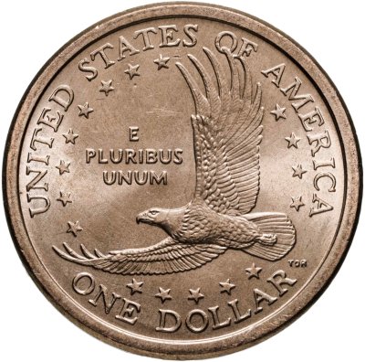 купить США 1 доллар (dollar) 2006 "Sacagawea dollar (Сакагавея доллар - парящий орёл)", знак монетного двора "P" - Филадельфия