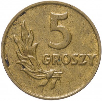 купить Польша 5 грошей 1949