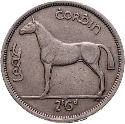 купить Ирландия 1/2 кроны (crown) 1962