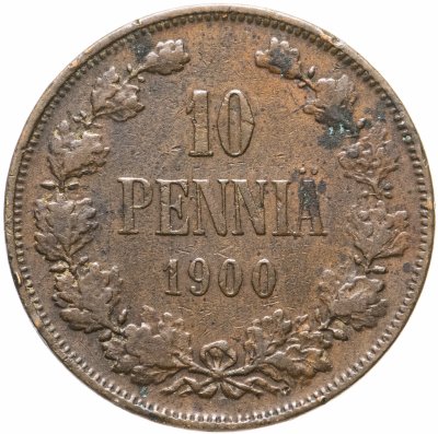 купить 10 пенни (pennia) 1900