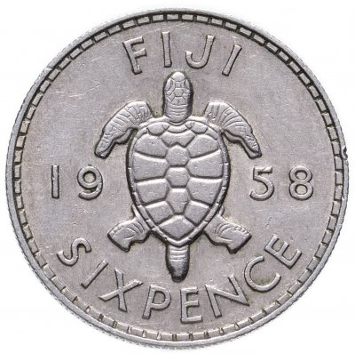 купить Фиджи 6 пенсов (pence) 1958