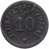 купить Германия (Дармштадт) нотгельд 10 пфеннигов 1919