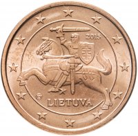 купить Литва 1 цент 2015