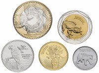 купить Колумбия набор монет 2013-2018 (5 штук)