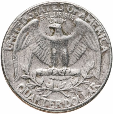 купить США 1/4 доллара (25 центов, квотер, quarter dollar) 1965-1998, случайная дата и монетный двор