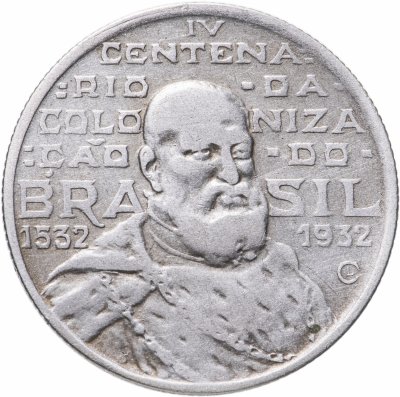 купить Бразилия 2000 рейс (reis) 1932 "400 лет колонизации Бразилии"