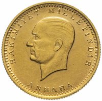 Купить Турция 100 курушей (kurus) 1970 (1923/47)