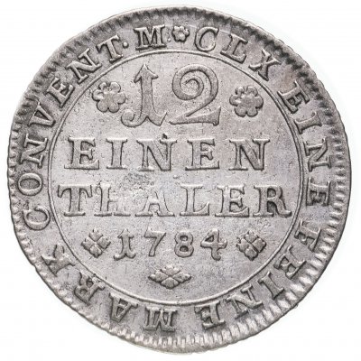 купить Германия (Брауншвейг-Вольфенбюттель) 1/12 талера 1784