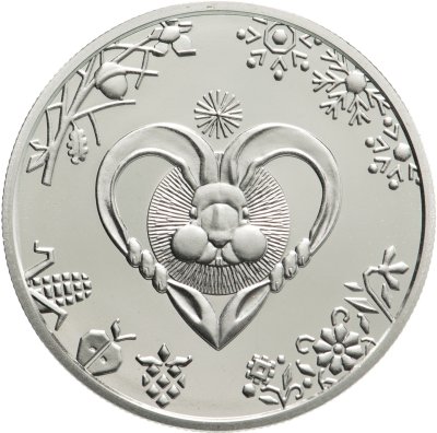 купить Украина 5 гривен 2023 Китайский гороскоп - год кролика
