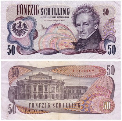 купить Австрия 50 шиллингов 1970 (Pick 143a)