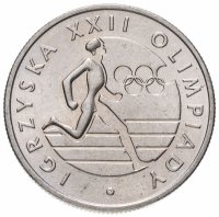Купить Польша 20 злотых 1980 "XXII летние олимпийские игры в Москве"