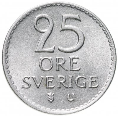 купить Швеция 25 эре 1963