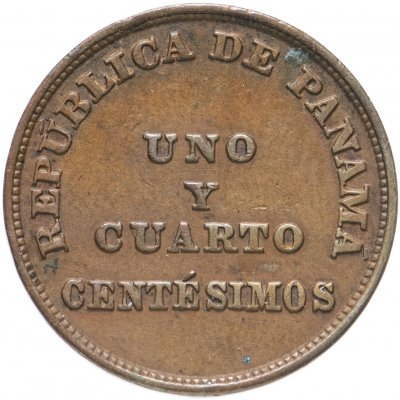 купить Панама 1 1/4 сентесимо (centesimo) 1940
