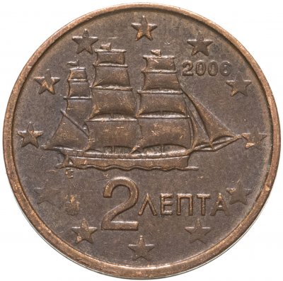купить Греция 2 евро цента (euro cent) 2002-2021, случайная дата