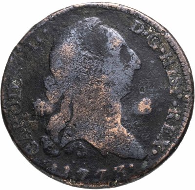 купить Испания 8 мараведи 1773