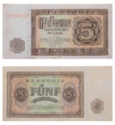 купить Германия ГДР 5 марок 1948