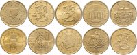 купить Европа набор из 10 монет 50 центов 1999-2013