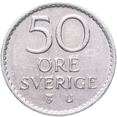 купить Швеция 50 эре (ore) 1968
