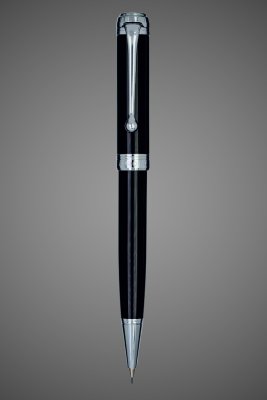 купить Механический карандаш Aurora Talentum Resina Black CT, в подарочной коробке, Лаки и смолы: смола, хром, 2026 г.