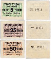 купить Германия (разные земли) набор из 3-х нотгельдов 1918-1922