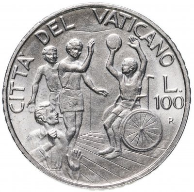 купить Ватикан 100 лир (lire) 1994