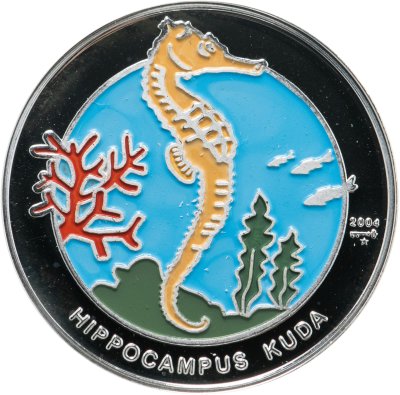 купить Куба 10 песо 2004 "Морской конек Гиппокамп Куда"