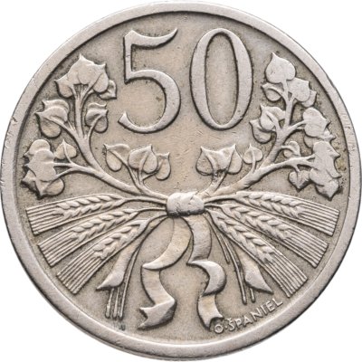 купить Чехословакия 50 геллеров (haleru) 1931