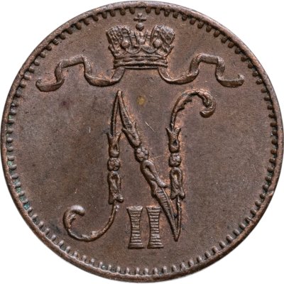 купить 1 пенни (penni) 1909 Российская Финляндия