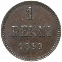 купить 1 пенни (penni) 1899