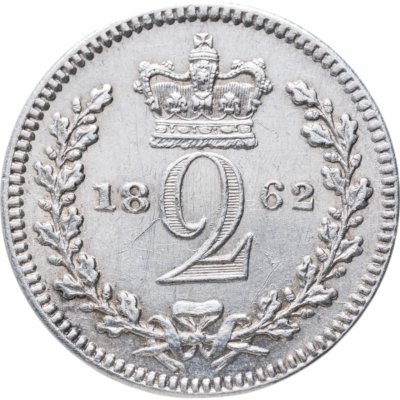 купить Великобритания 2 пенса 1862